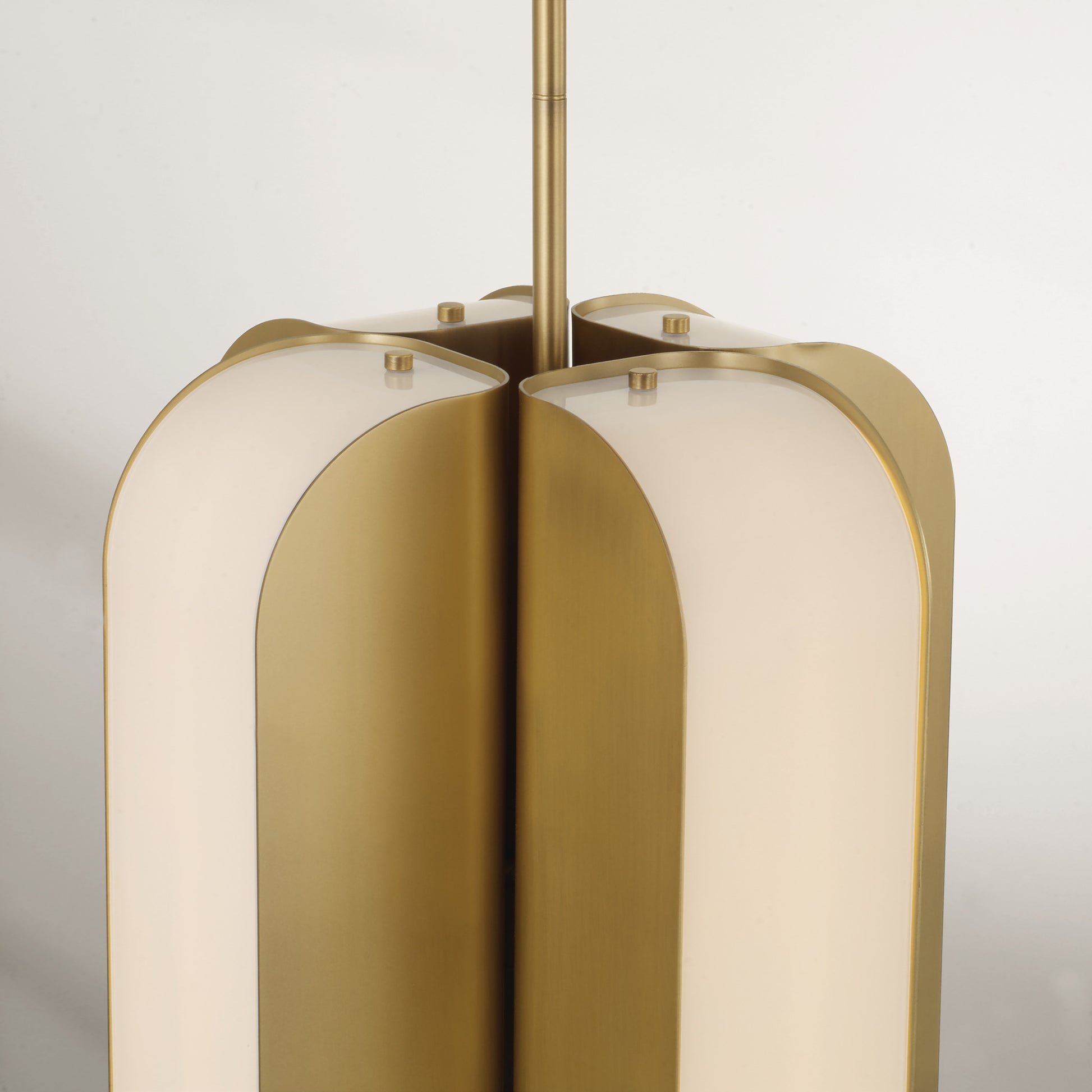 Capital Marcell Small Pendant in Aged Brass