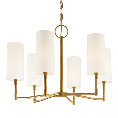 Hudson Valley Dillon Chandelier Antique Brass