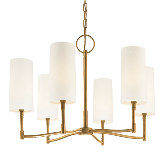 Hudson Valley Dillon Chandelier Antique Brass