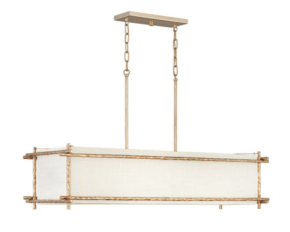 Hinkley Tress  Chandelier Gold, Steel, Champagne Gold