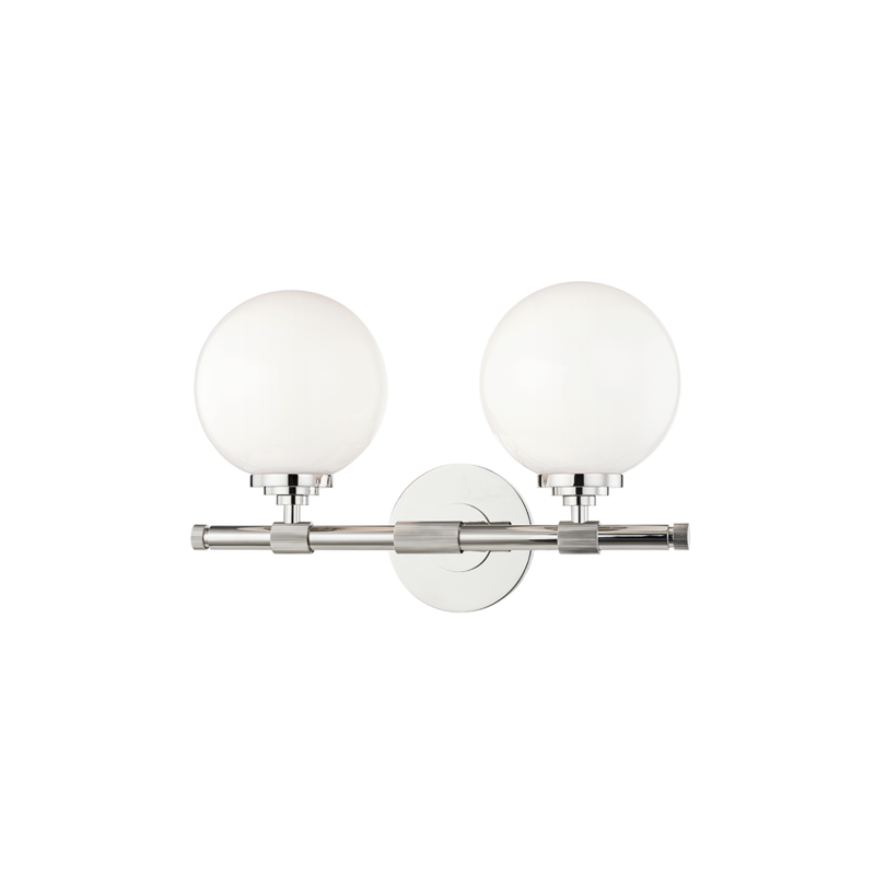 Hudson Valley Bowery Bath Vanity Light Polished Nickel