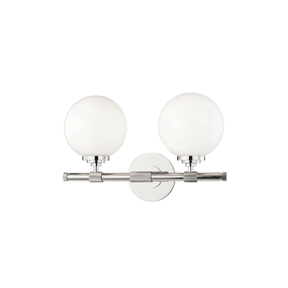 Hudson Valley Bowery Bath Vanity Light Polished Nickel