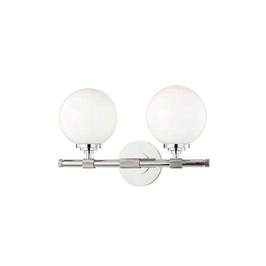 Hudson Valley Bowery Bath Vanity Light Polished Nickel