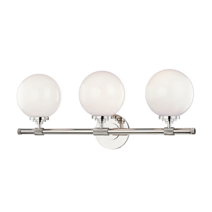 Hudson Valley Bowery Bath Vanity Light Polished Nickel