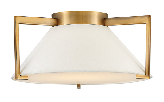 Hinkley Calla LED Flush Mount Brushed Bronze