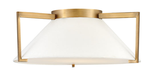 Hinkley Calla LED Flush Mount Brushed Bronze