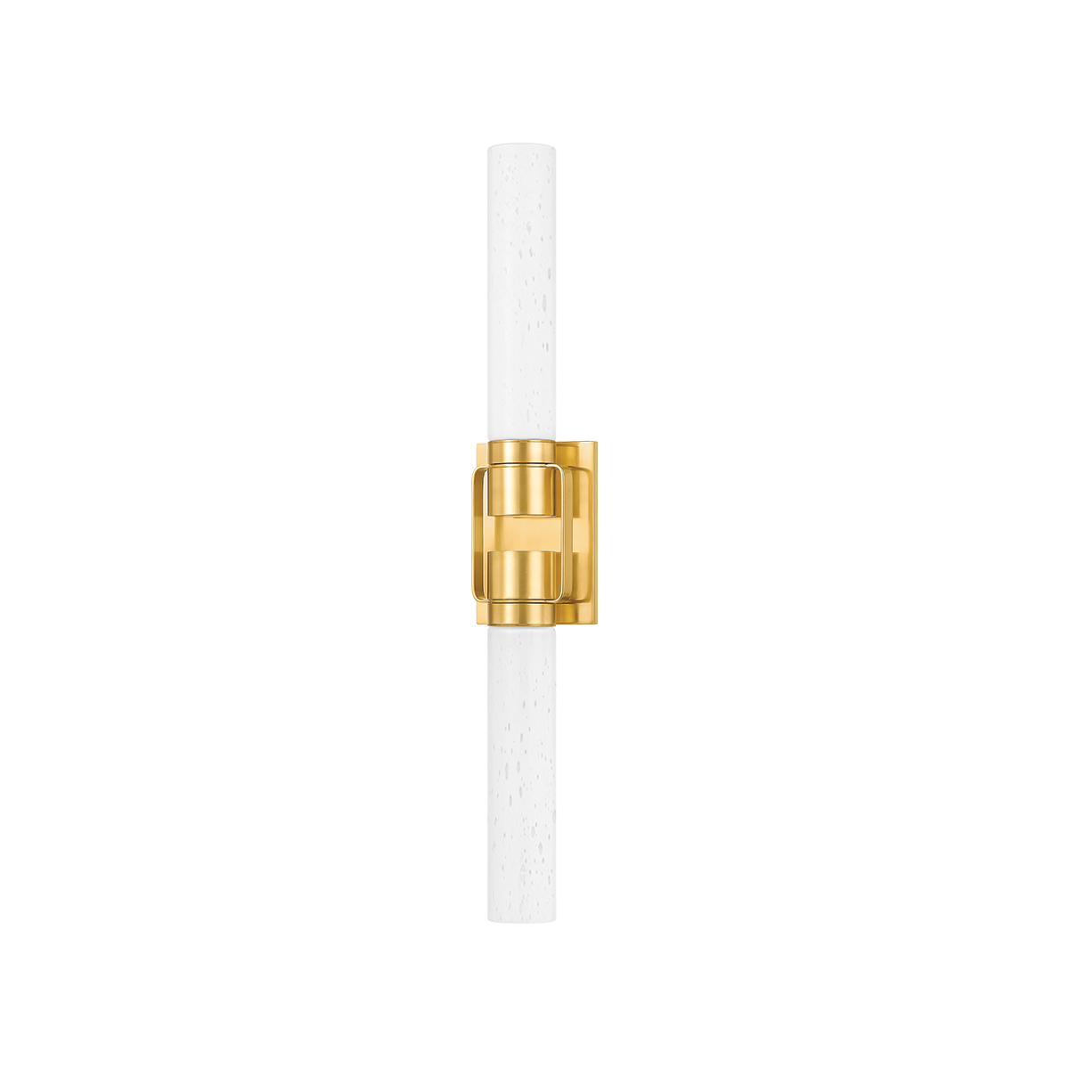 Hudson Valley Glen Oaks 2-Light Wall Sconce Aged Brass
