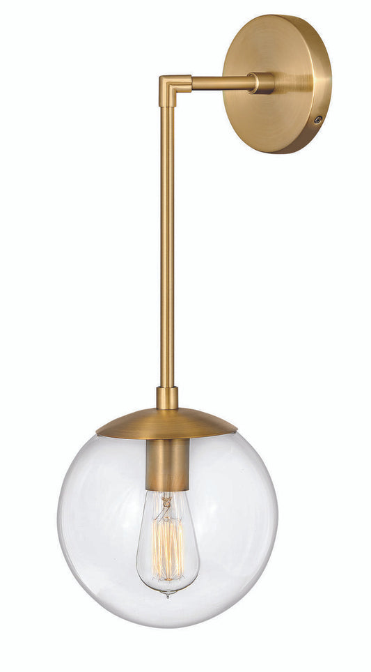 Hinkley Warby Wall Sconce Heritage Brass