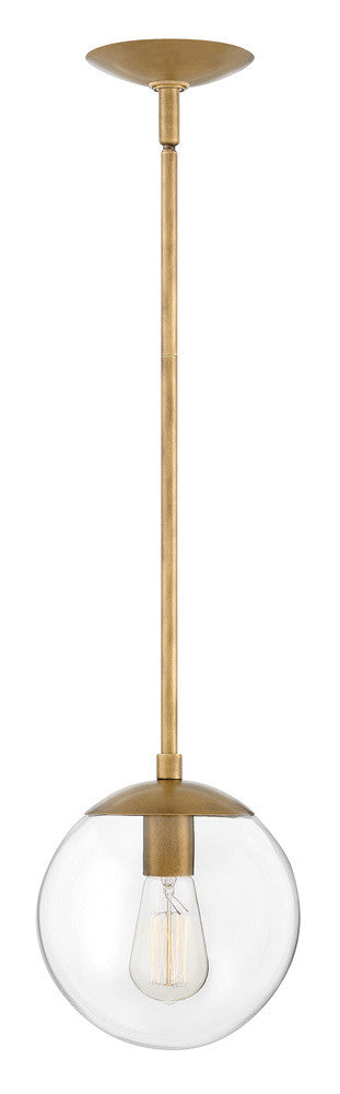 Hinkley Warby Mini-Pendant Heritage Brass