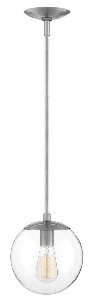 Hinkley Warby Mini-Pendant Antique Nickel
