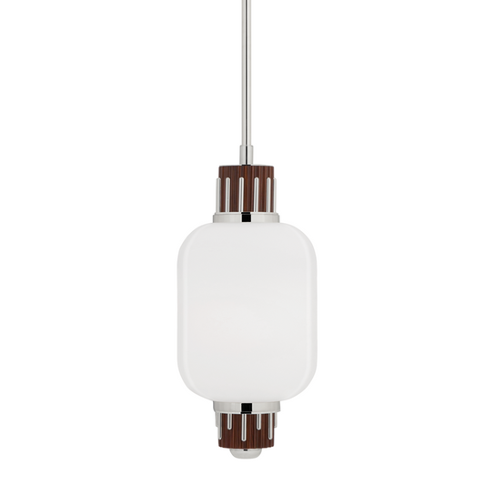 Hudson Valley Peekskill Pendant Polished Nickel