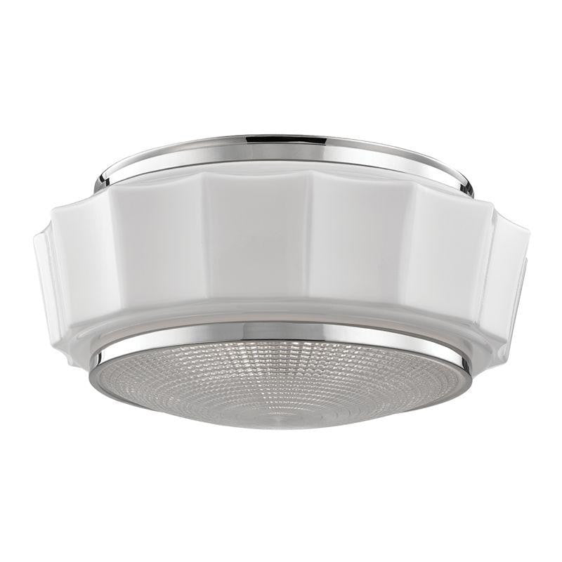 Hudson Valley Odessa Flush Mount Polished Nickel