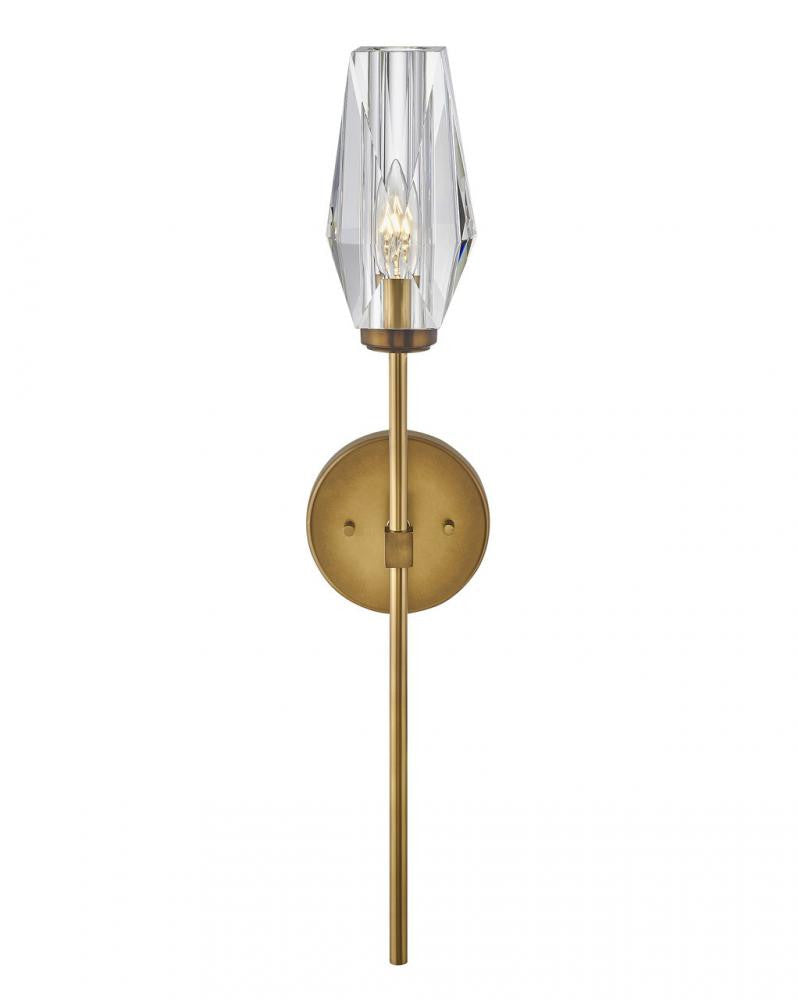 Hinkley Ana Bathroom Wall Sconce Brass, Heritage Brass