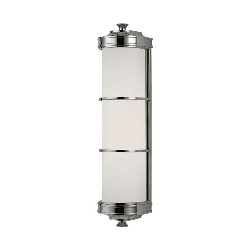 Hudson Valley Albany Wall Sconce Polished Nickel