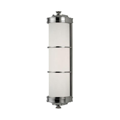 Hudson Valley Albany Wall Sconce Polished Nickel