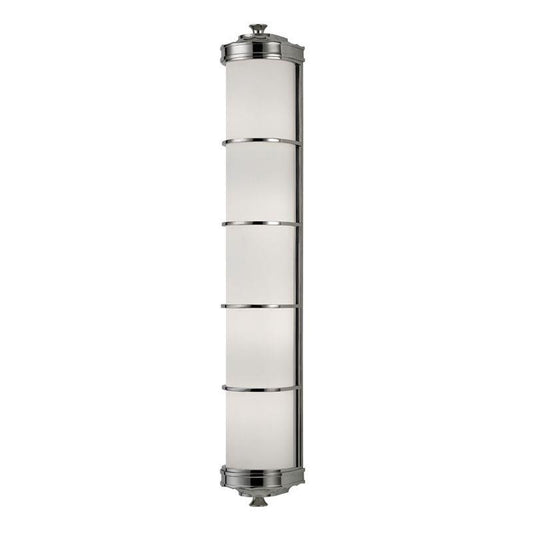 Hudson Valley Albany Wall Sconce Polished Nickel