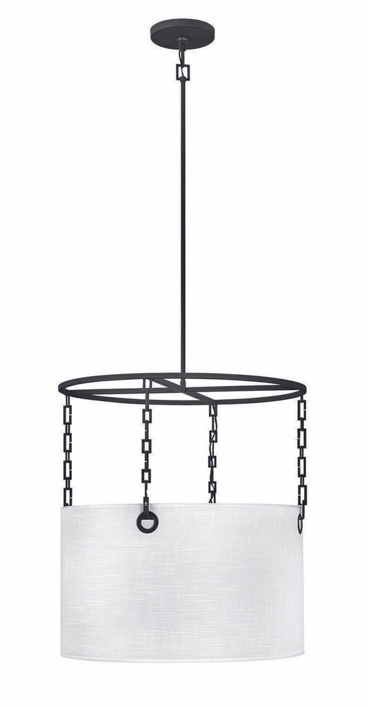Hinkley Tribeca Drum Pendant Black