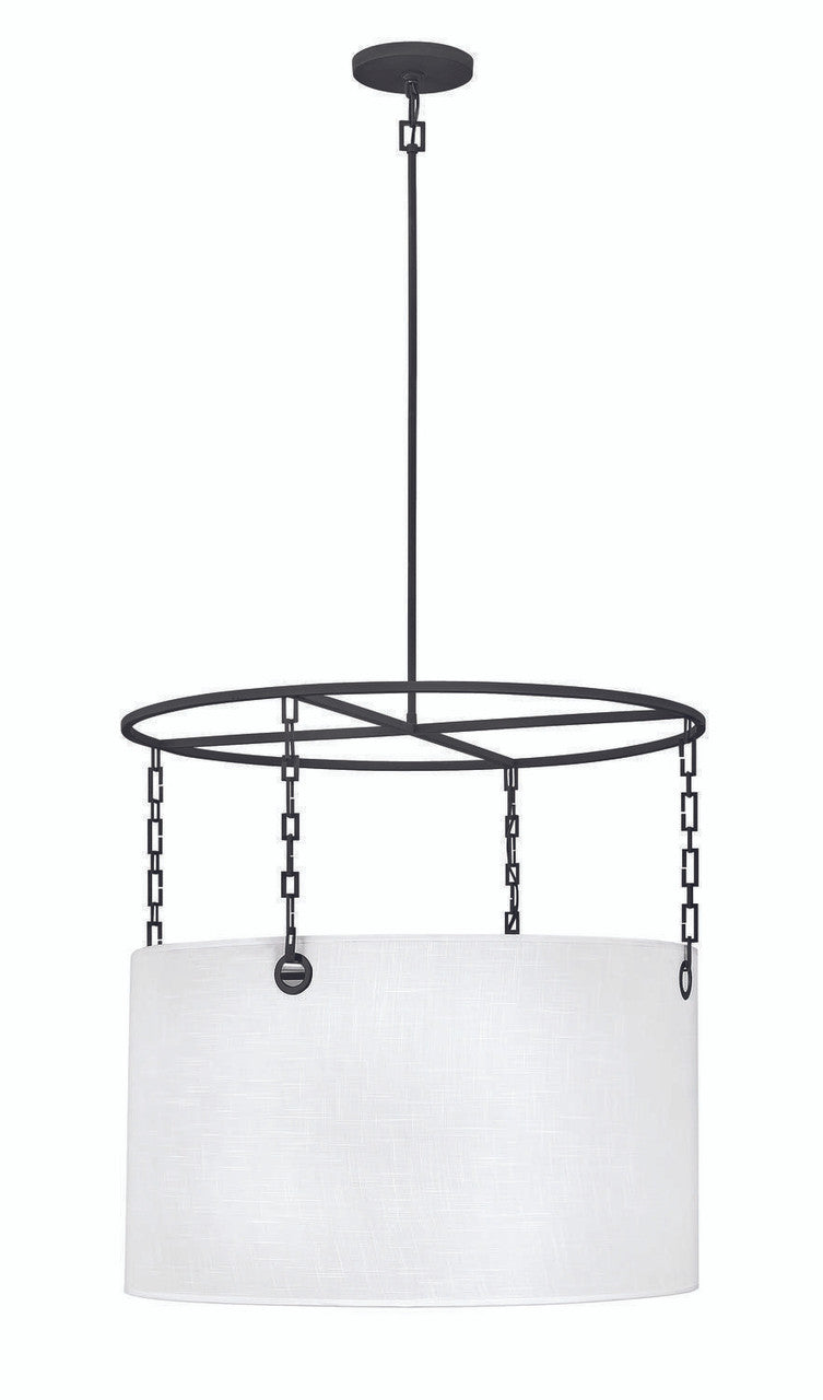 Hinkley Tribeca Down Chandelier Black