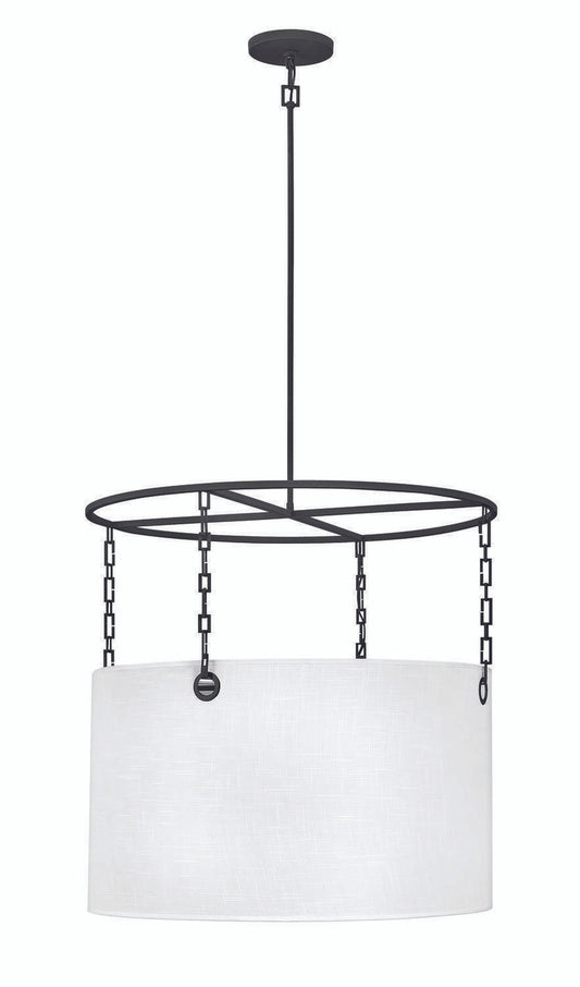 Hinkley Tribeca Down Chandelier Black