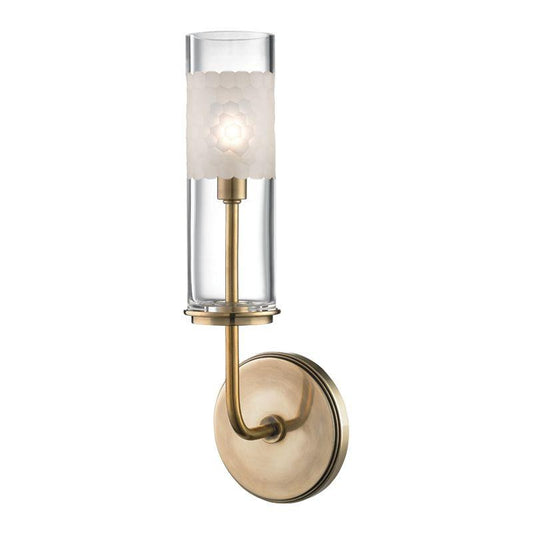 Hudson Valley Wentworth Wall Sconce Antique Brass