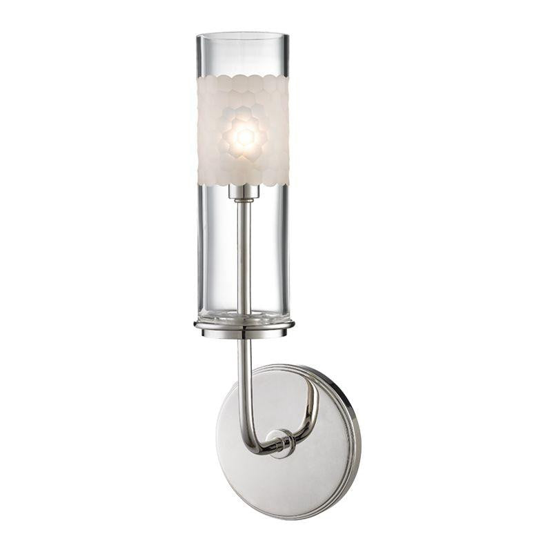 Hudson Valley Wentworth Wall Sconce Polished Nickel