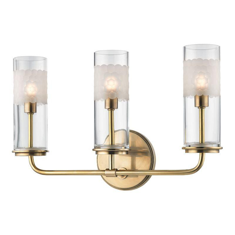 Hudson Valley Wentworth Wall Sconce Antique Brass