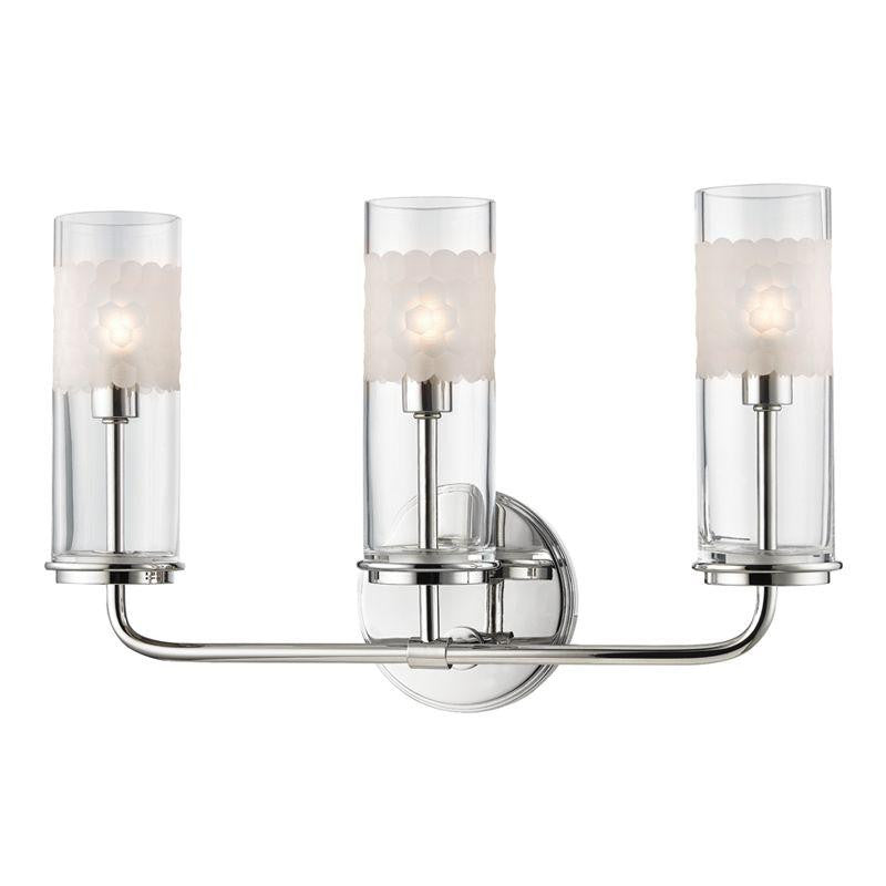 Hudson Valley Wentworth Wall Sconce Polished Nickel