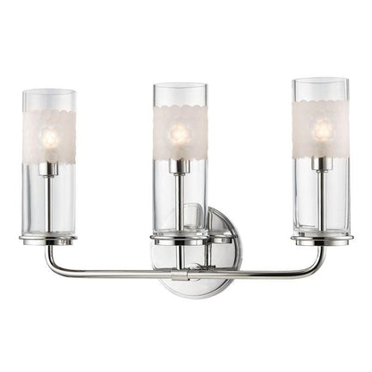 Hudson Valley Wentworth Wall Sconce Polished Nickel