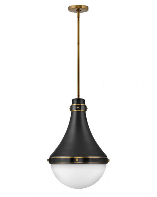 Hinkley Oliver Down Pendant Black