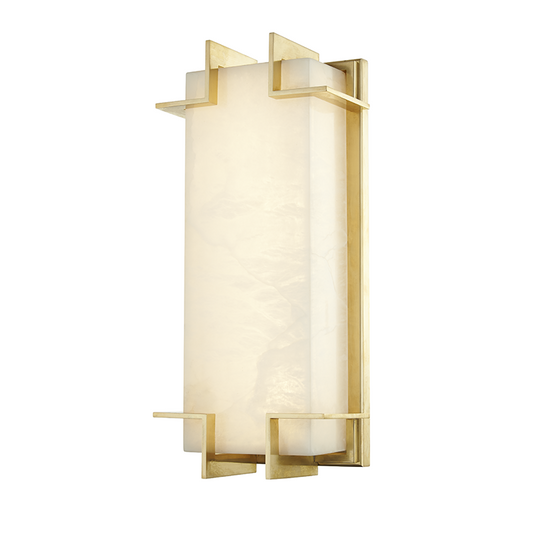 Hudson Valley Delmar Wall Sconce Antique Brass