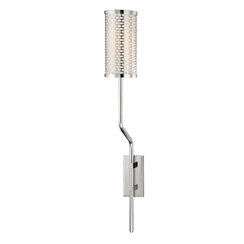 Hudson Valley Hugo Wall Sconce Polished Nickel