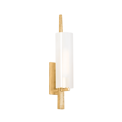 Hudson Valley Vineland Wall Sconce Vintage Gold Leaf