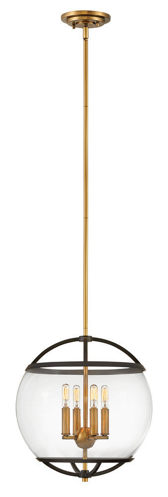 Hinkley Calvin Pendant Heritage Brass