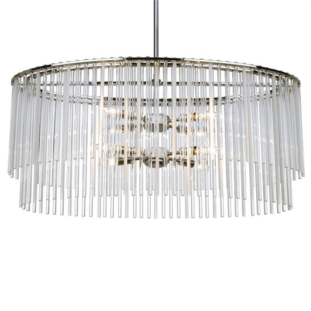 Crystorama Bleecker Chandelier Polished Chrome