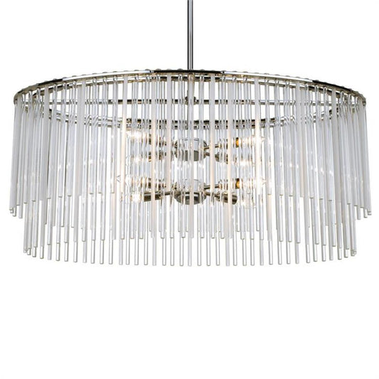 Crystorama Bleecker Chandelier Polished Chrome