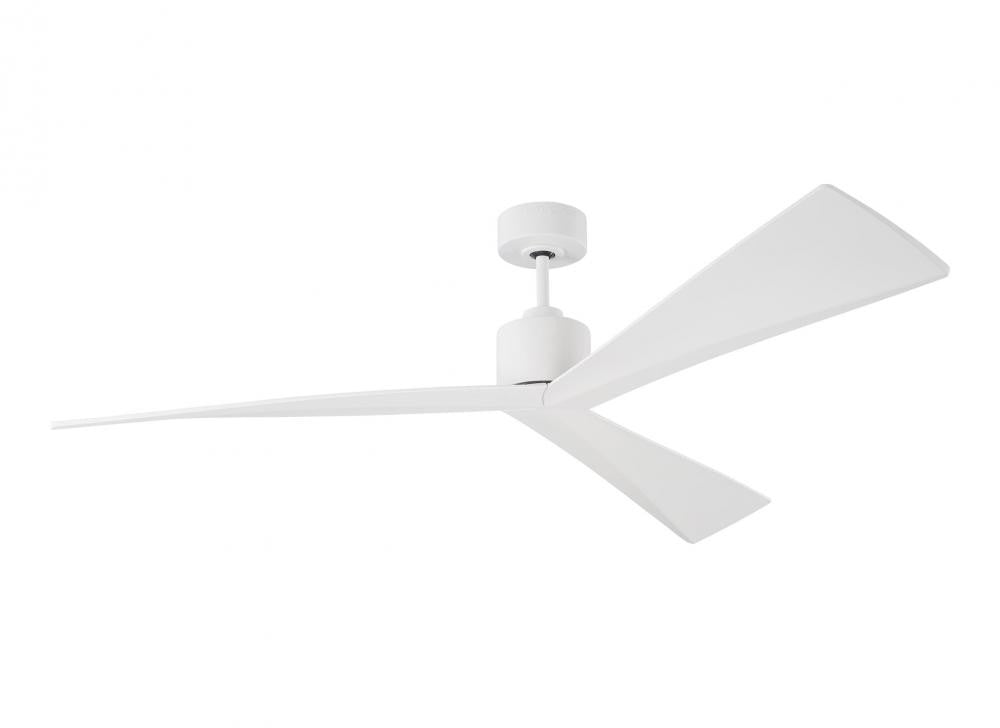 Visual Comfort Fan Adler 60-in Ceiling Fan Matte White