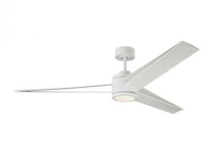 Visual Comfort Fan Armstrong 60-in LED Ceiling Fan Matte White