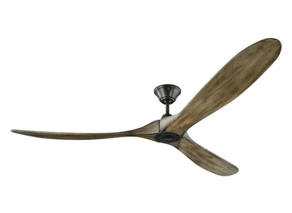 Visual Comfort Fan Maverick 70-in Ceiling Fan Brushed Steel