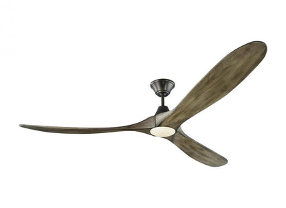 Visual Comfort Fan Maverick 70-in LED Ceiling Fan Aged Pewter