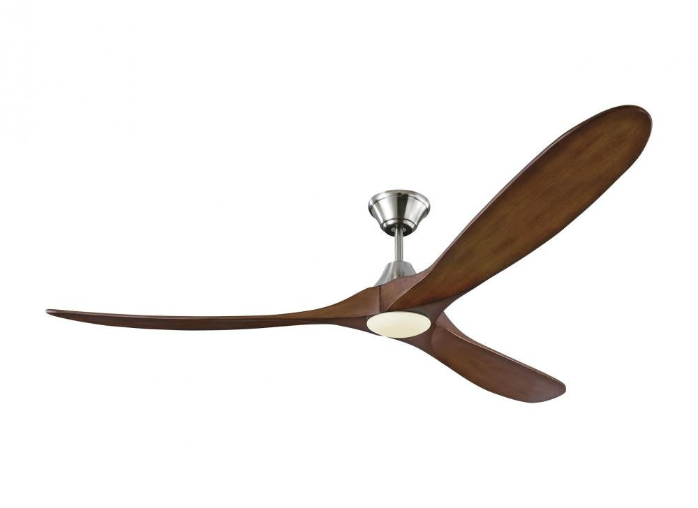 Maverick 70 LED Brushed Steel Koa