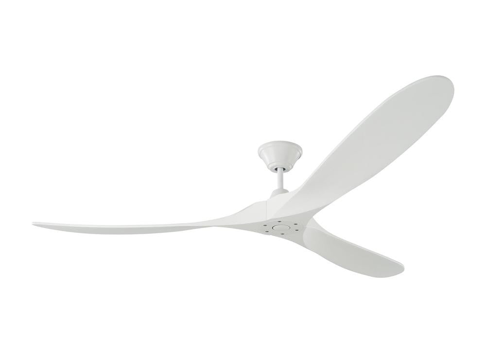 Visual Comfort Fan Maverick 70-in Ceiling Fan Matte White