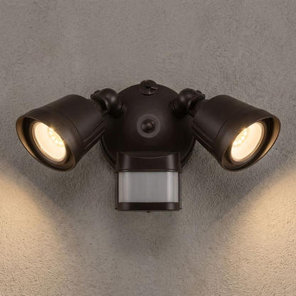 LED Motion Sensored Double Flood Light