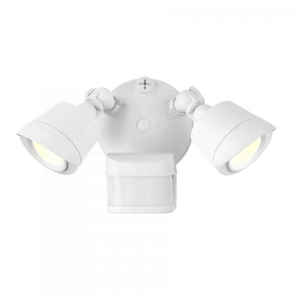 Savoy House LED Motion Sensored Double Flood Light - White