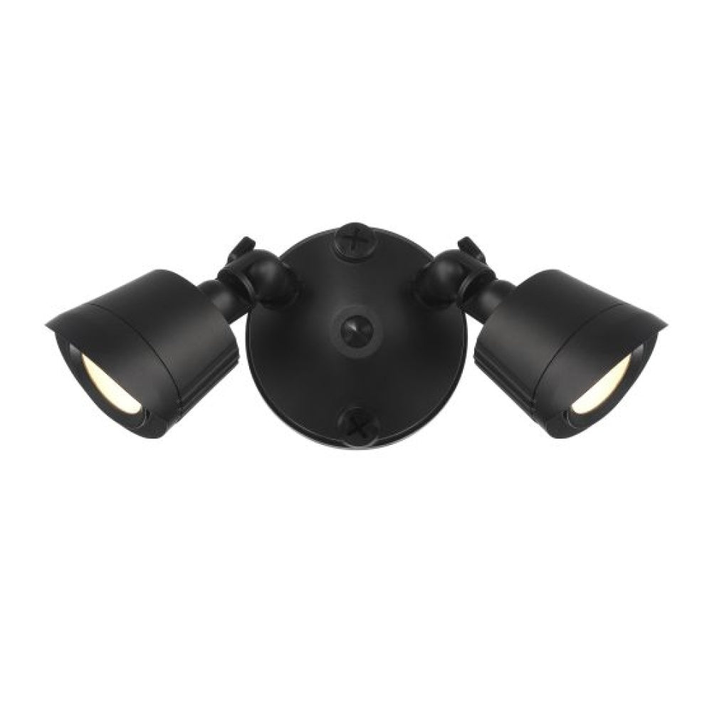 Savoy House LED 3CCT Double Flood Light - Matte Black