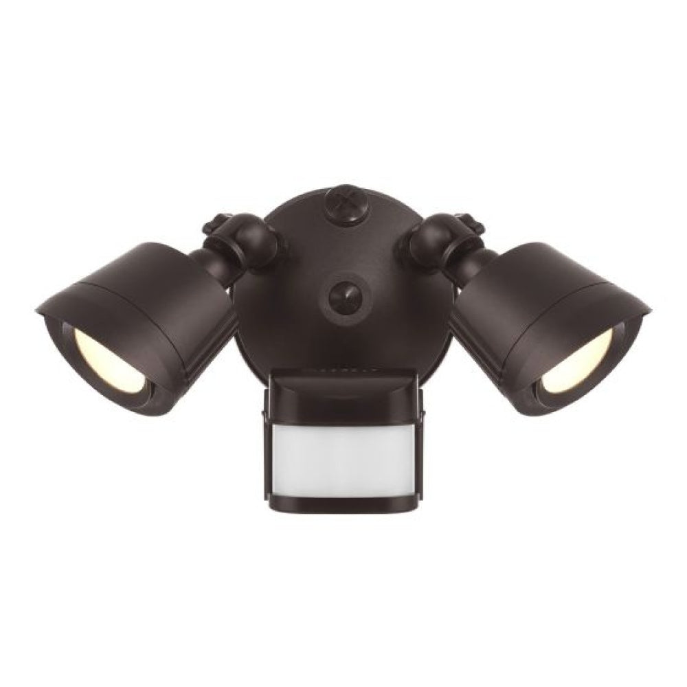 Savoy House LED 3CCT Motion Sensored Double Flood Light - Bronze