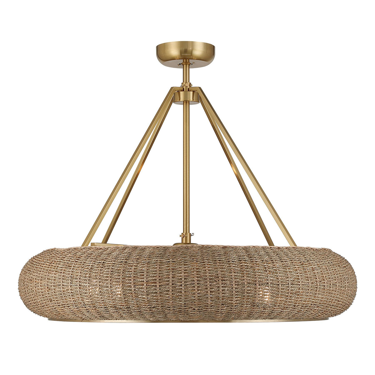 Gaia 6-Light Fan D'Lier