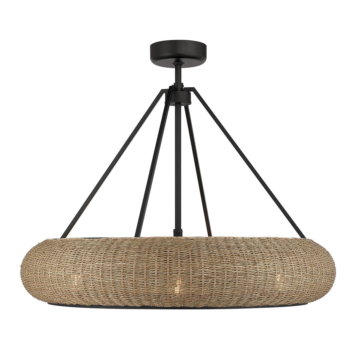 Gaia 6-Light Fan D'Lier