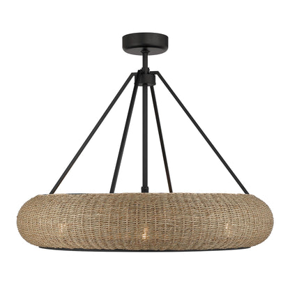 Gaia 6-Light Fan D'Lier