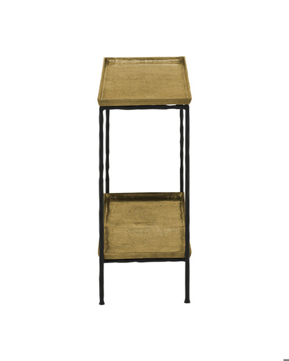 Boyles Brass Side Table, Currey and Company 4000-0060