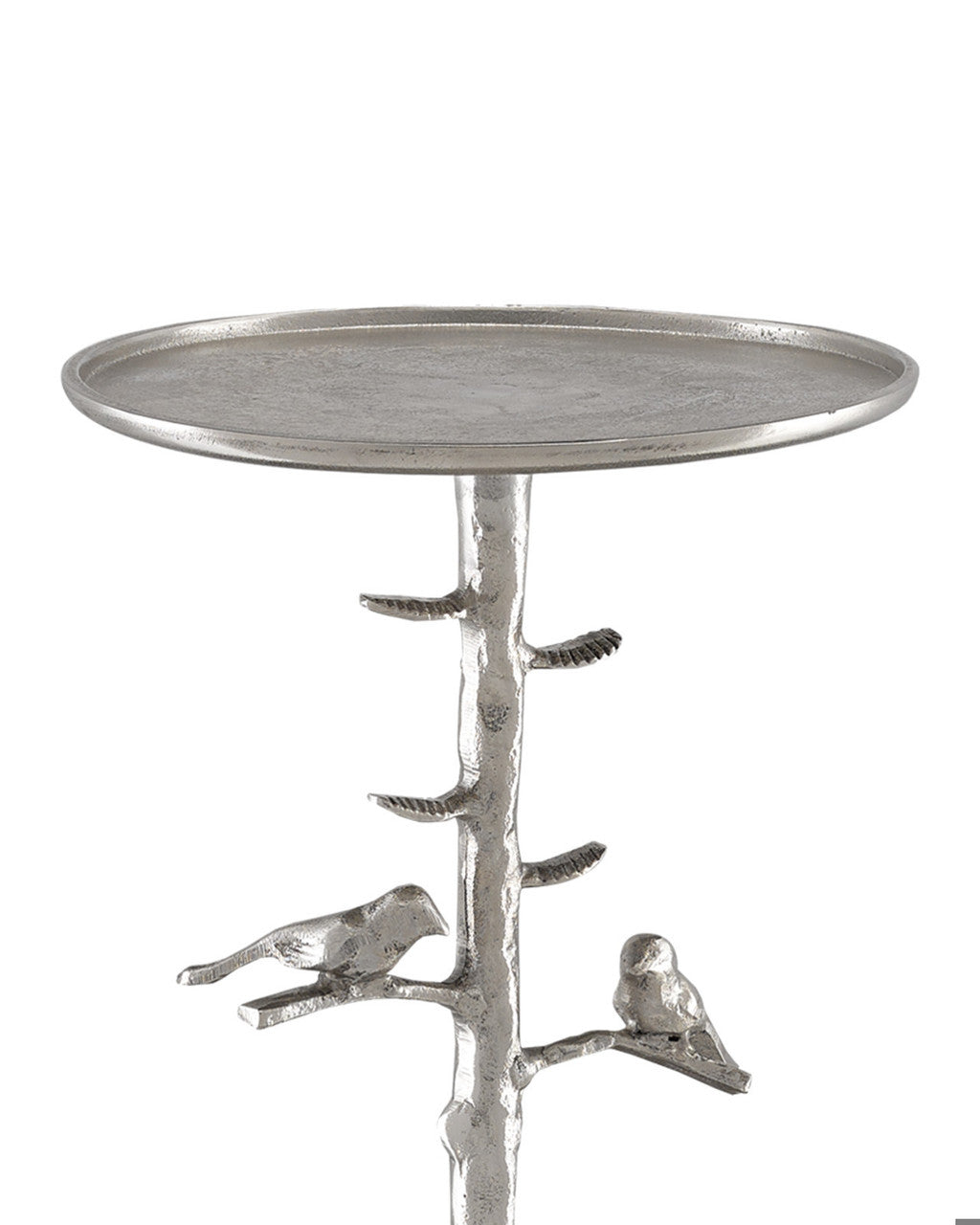 Piaf Silver Drinks Table Currey and Company 4000-0064